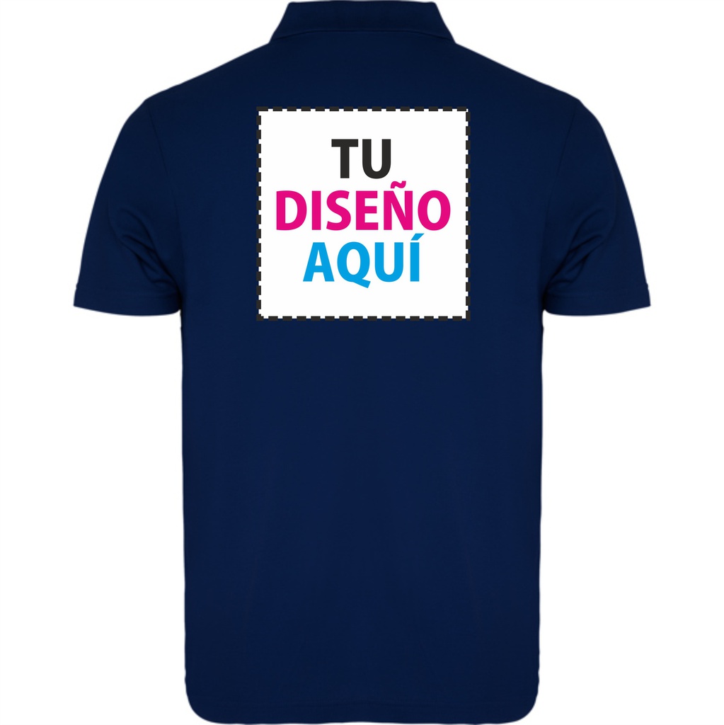 Polo Roly Austral personalizado a la espalda