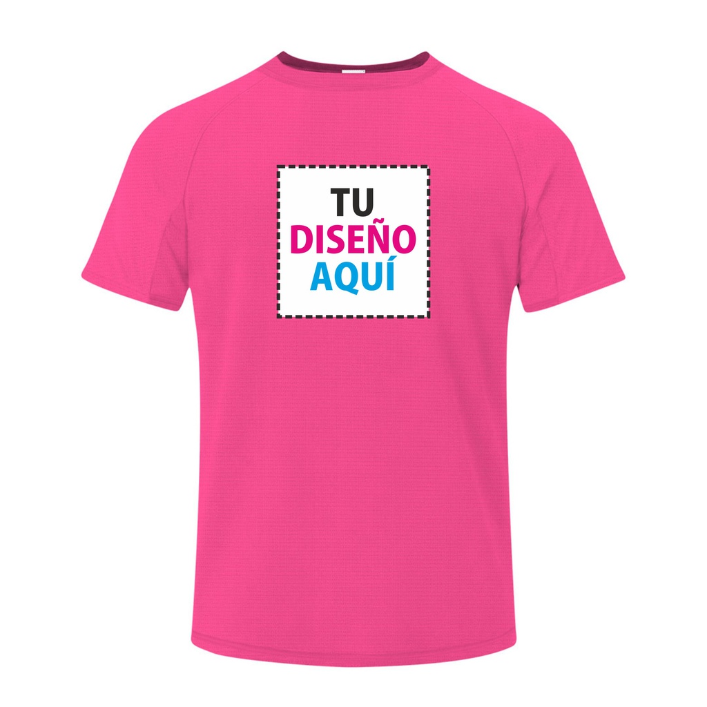 Camiseta técnica personalizada al pecho
