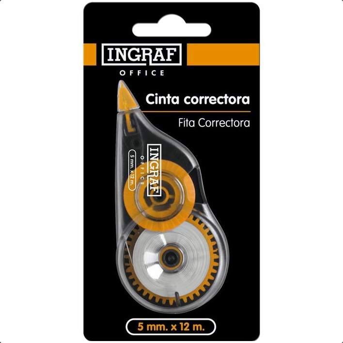 CORRECTOR CINTA OFFICE CLUB 12M